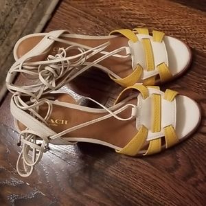 Coach Kiara Ankle Strap Sandal